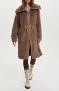Varley Logan Faux Shearling Coat