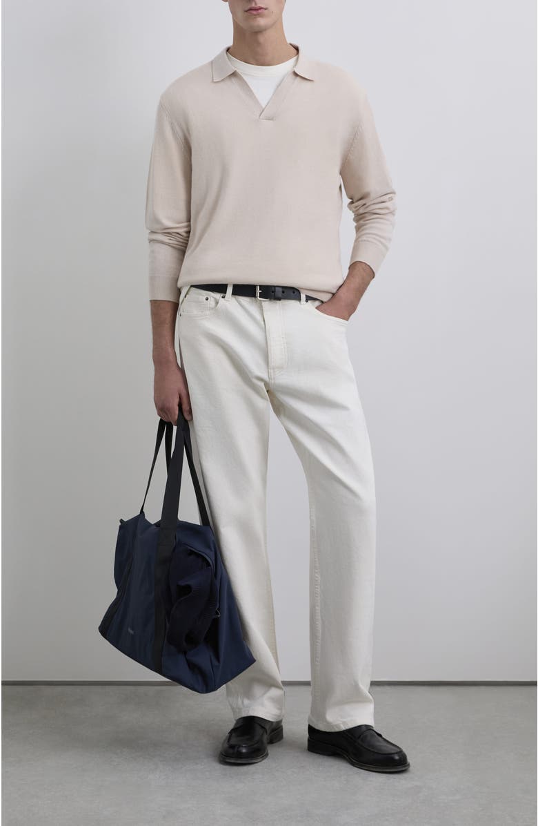 Scalpers New Moller Polo Tricot, Alternate, color, Cream