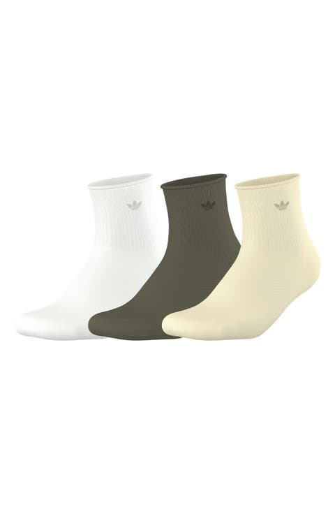 Comfort Cushioned 3-Pack High Quarter Socks