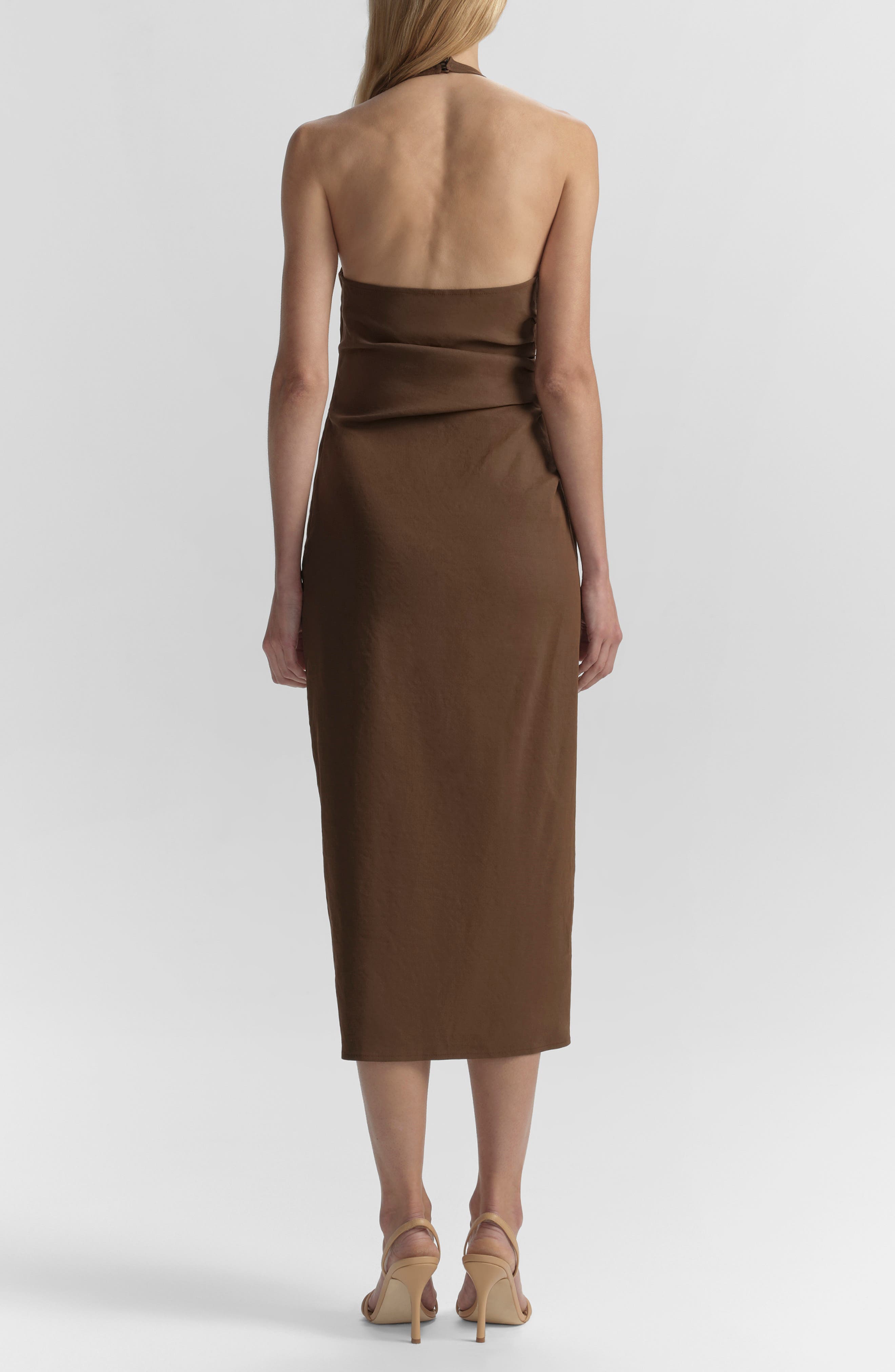 Sylvie Maxi Halter Dress - image 2