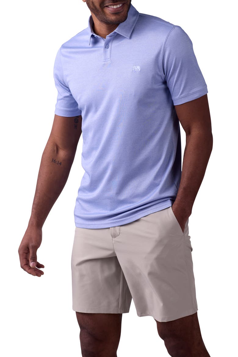 Performance Piqué Polo, Alternate, color, GLACIER