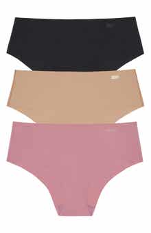 DKNY Litewear Cut Anywear 3-Pack Hipster Panties