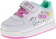 Hello Kitty Sanrio Hello Kitty Sneakers for Girls  Velcro Easy SlipOn Casual Comfort