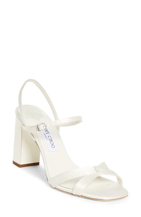 Elsy Crystal Buckle Sandal (Women)