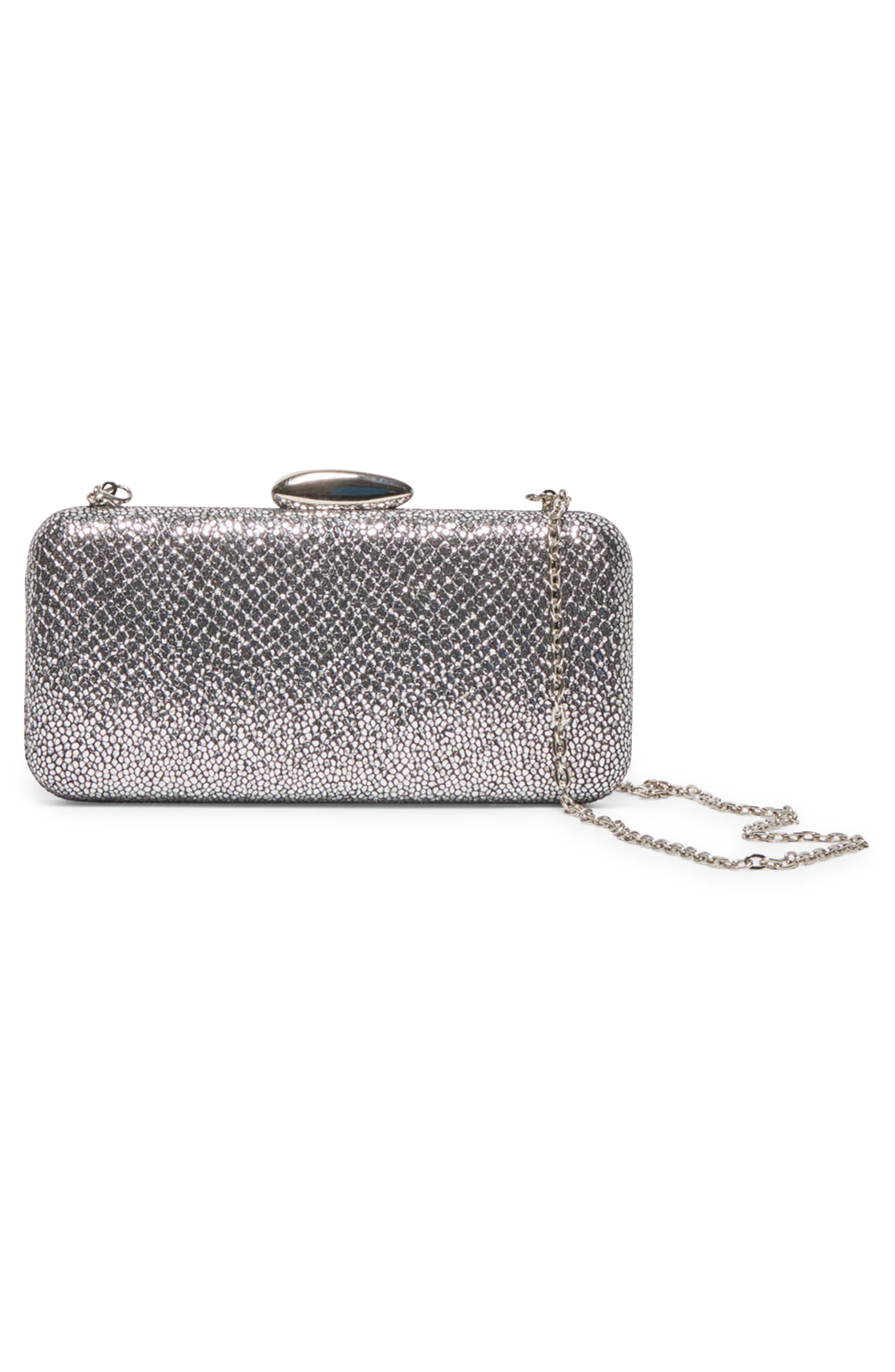 Dolce Vita Metallic Frame Clutch, Alternate, color, 