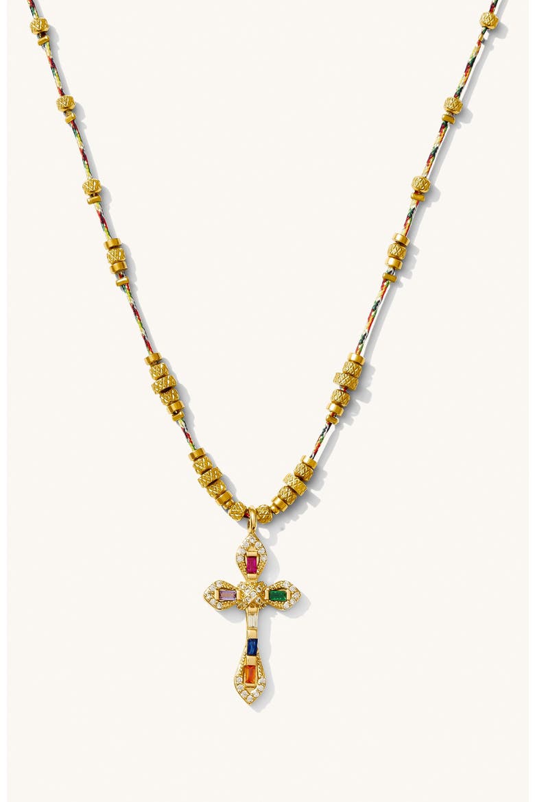 Caliente Necklace, Main, color, Multicolor