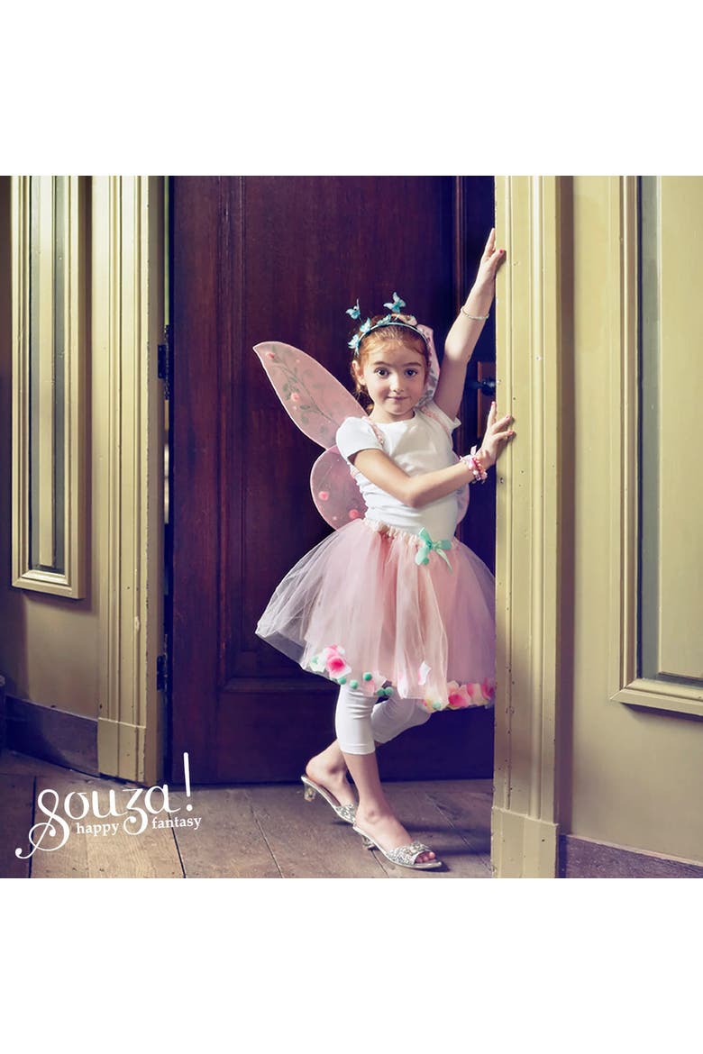 Elody Fairy Costume, Skirt and Wings Set, Alternate, color, Pink