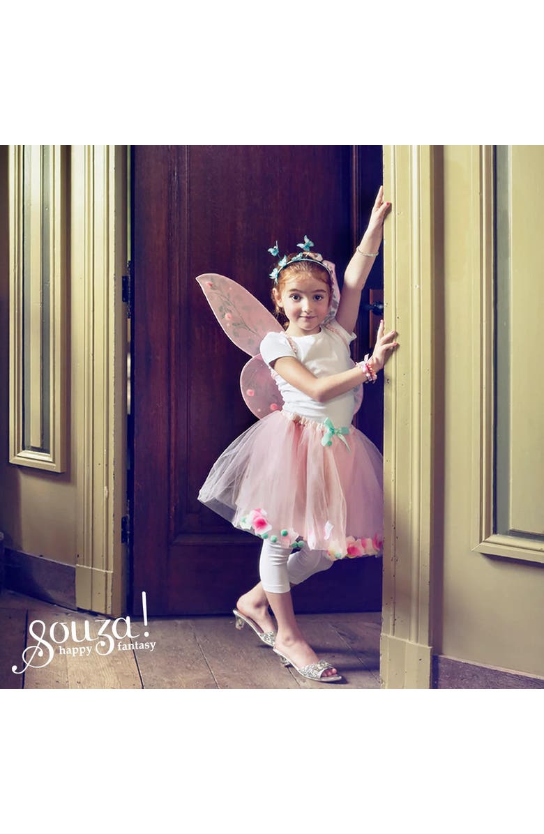 Souza Elody Fairy Costume, Skirt and Wings Set, Alternate, color, Pink