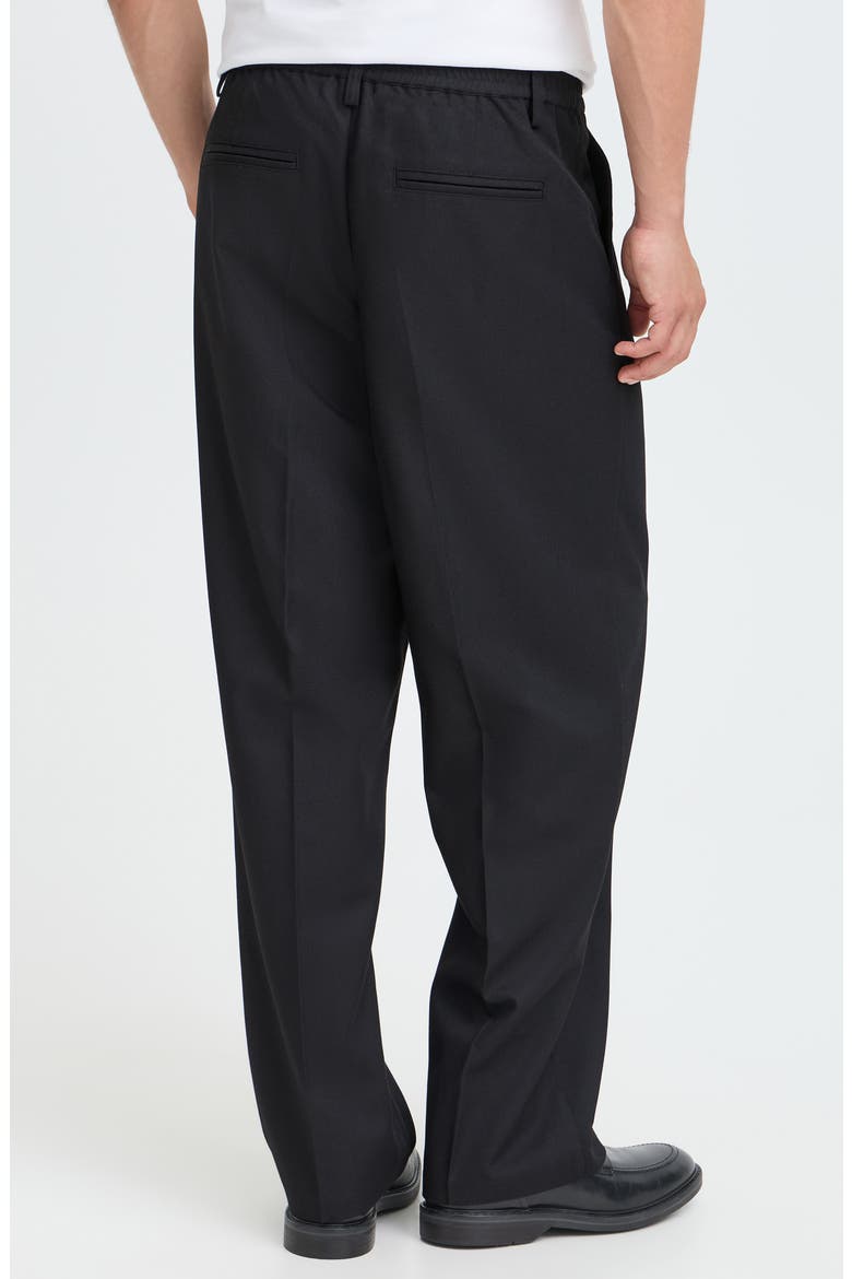Grant Wide Leg Pleated Trousers, Alternate, color, BLACK BEAUTY