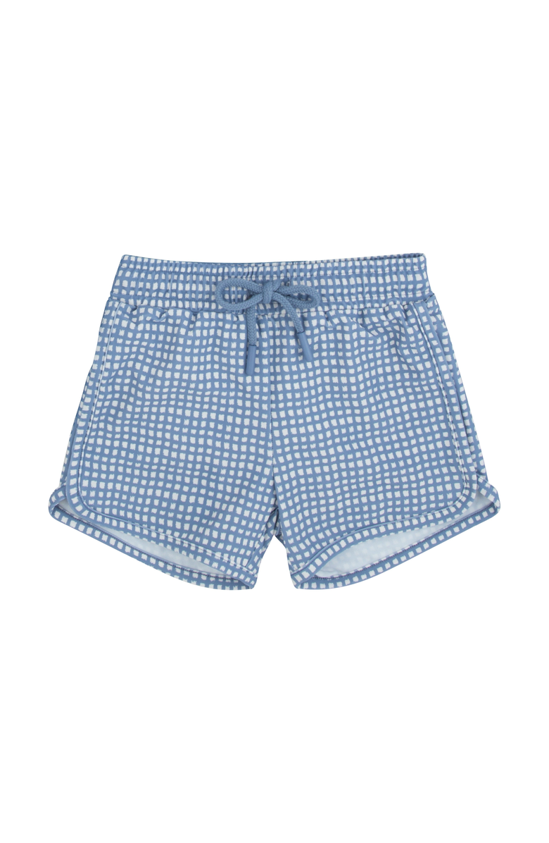 NoggiWear Gingham Swim Pants, Main, color, Blue