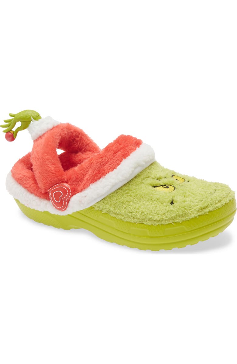 CROCS The Grinch Clog, Main, color, Green Multi