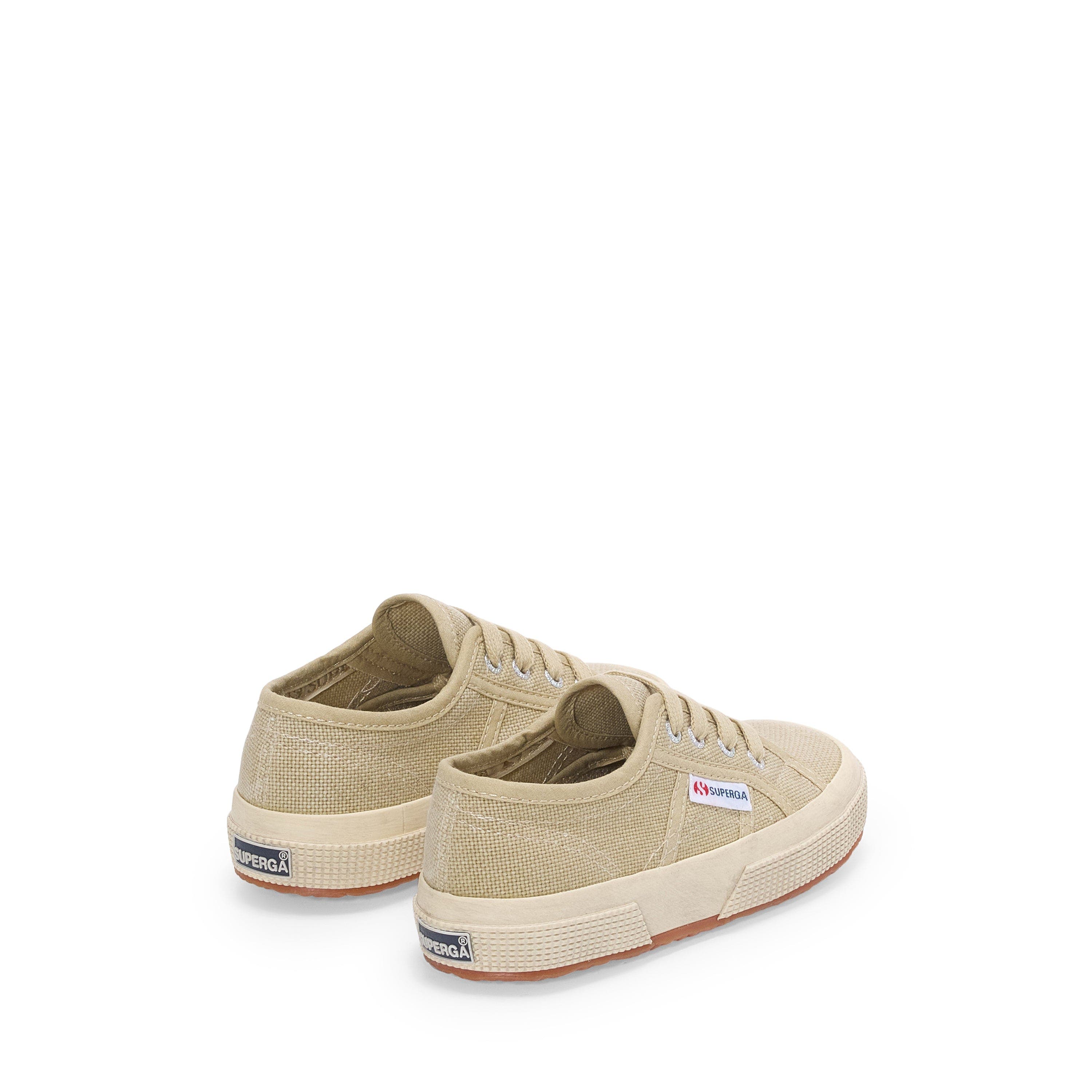 Superga 2750 Kids Cotton Stone Wash, Alternate, color, Beige Lt Washed-Off White