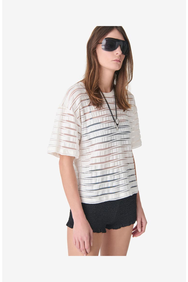 Ulizia Tee, Alternate, color, SEA SHELL
