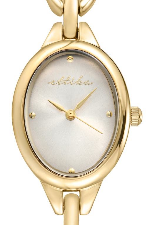 Ettika Oval Mariner Chain Watch In Gold