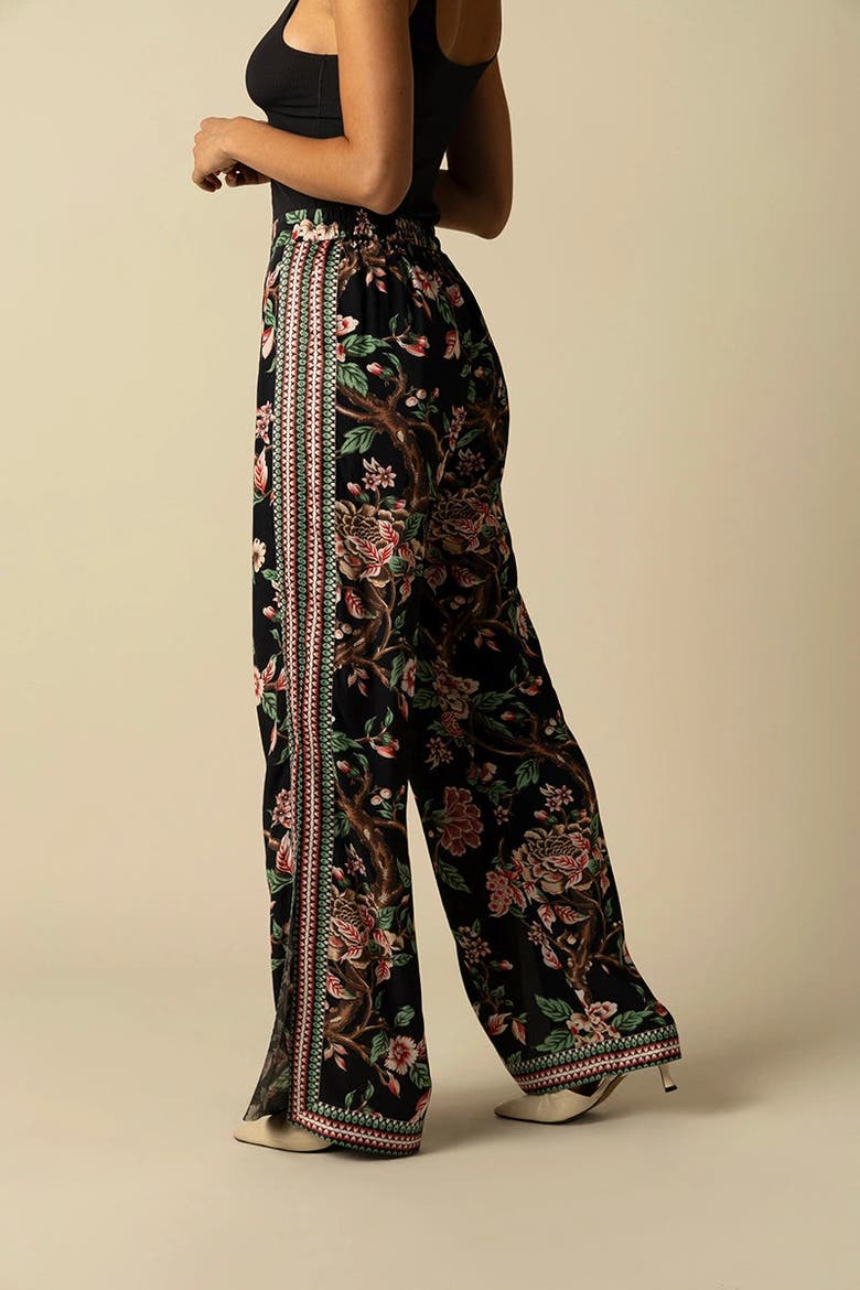 Hallie Black Trousers, Alternate, color, Black