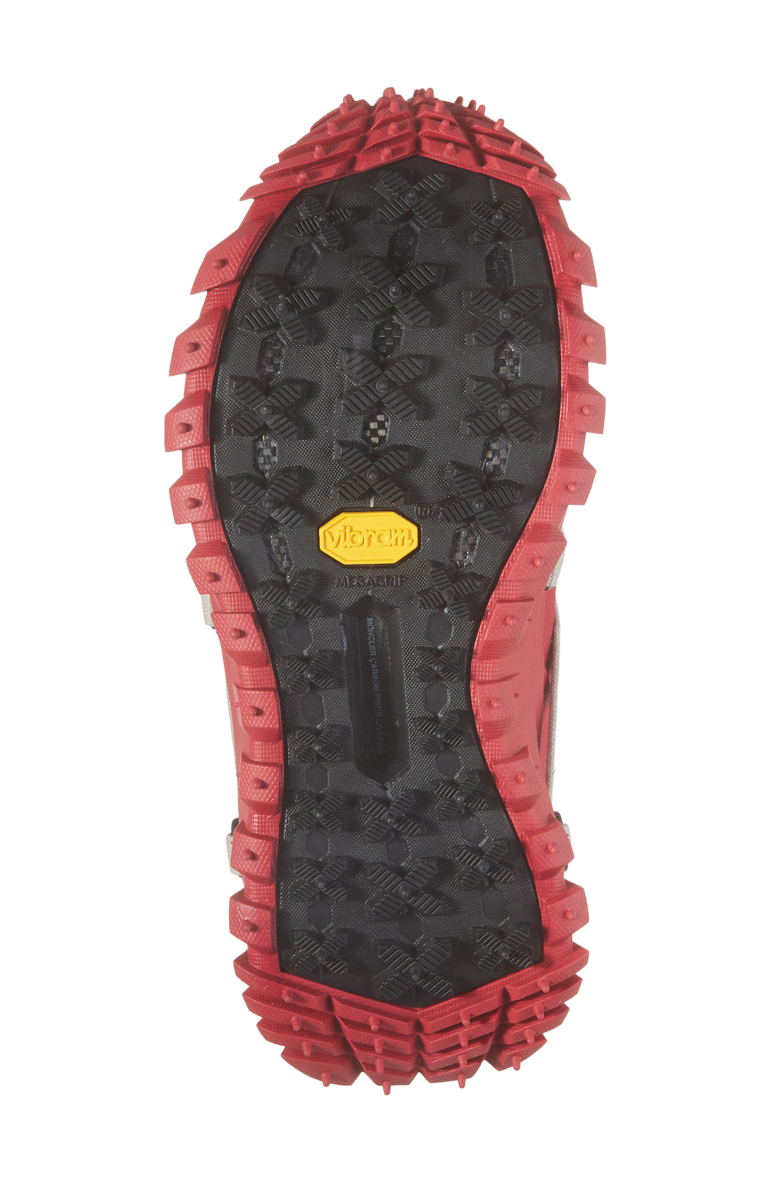 Moncler x Rick Owens Trailgrip Megalace Low Top Sneaker, Alternate, color, Red