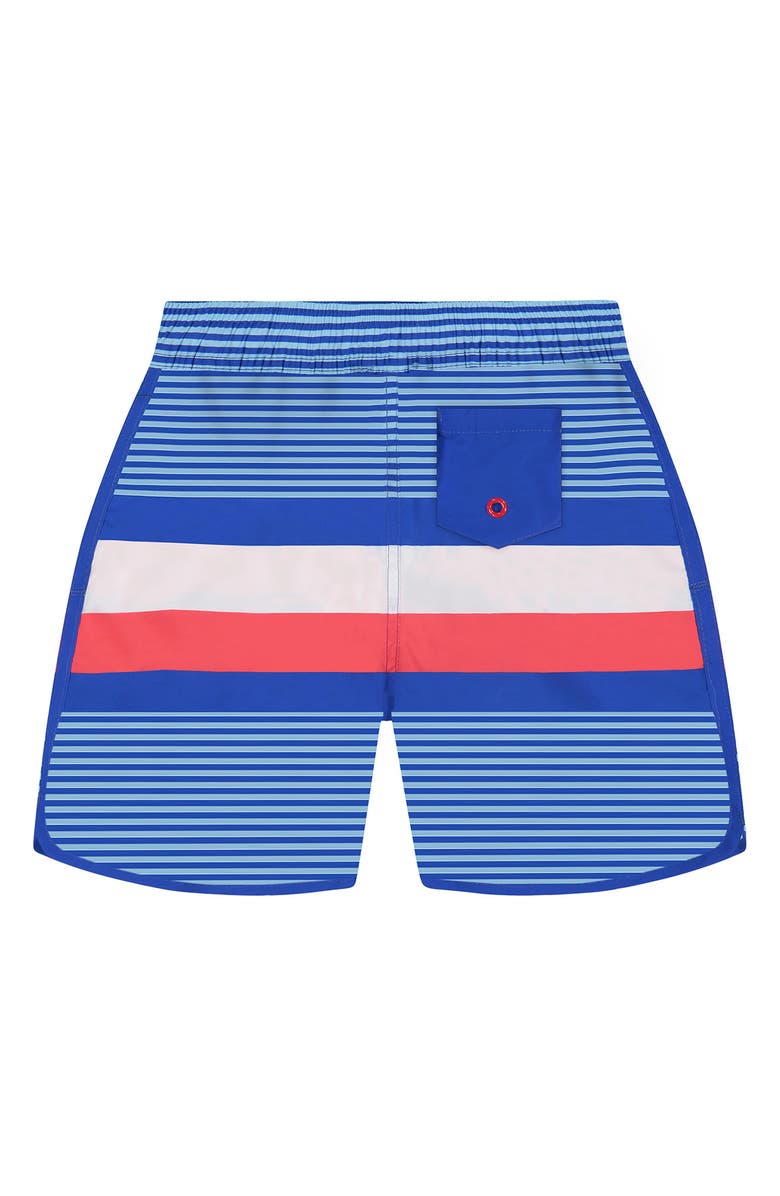 Andy & Evan ANDY AND EVAN Rashguard & Shorts Set, Alternate, color,