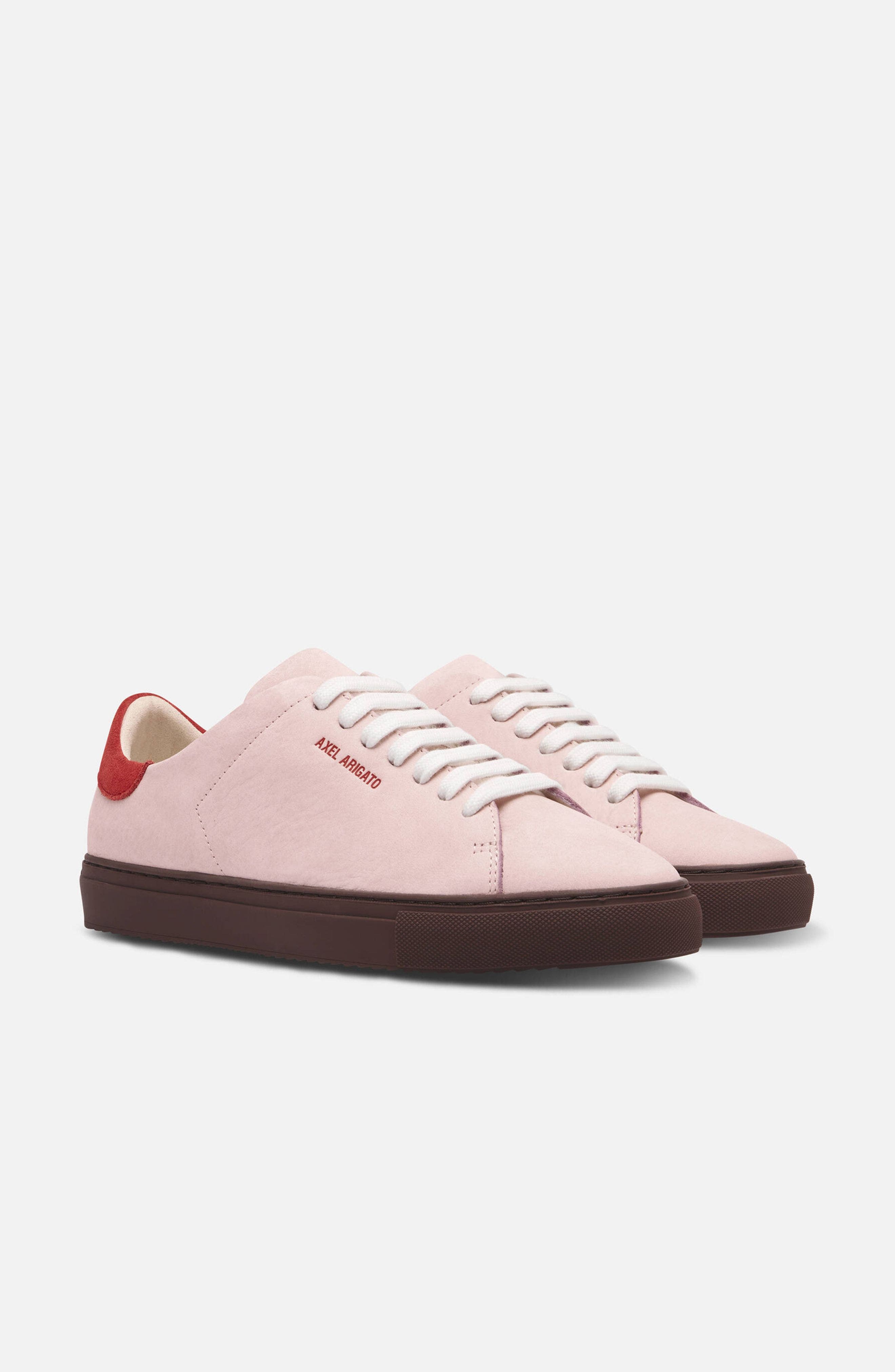 Clean 90 Nubuck Sneaker - Women's, Alternate, color, Light Pink/Red