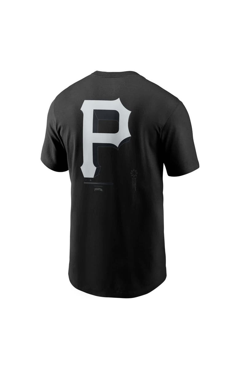 Nike Men's Nike Black Pittsburgh Pirates Lights Out Bar Loading T-Shirt, Alternate, color, Black