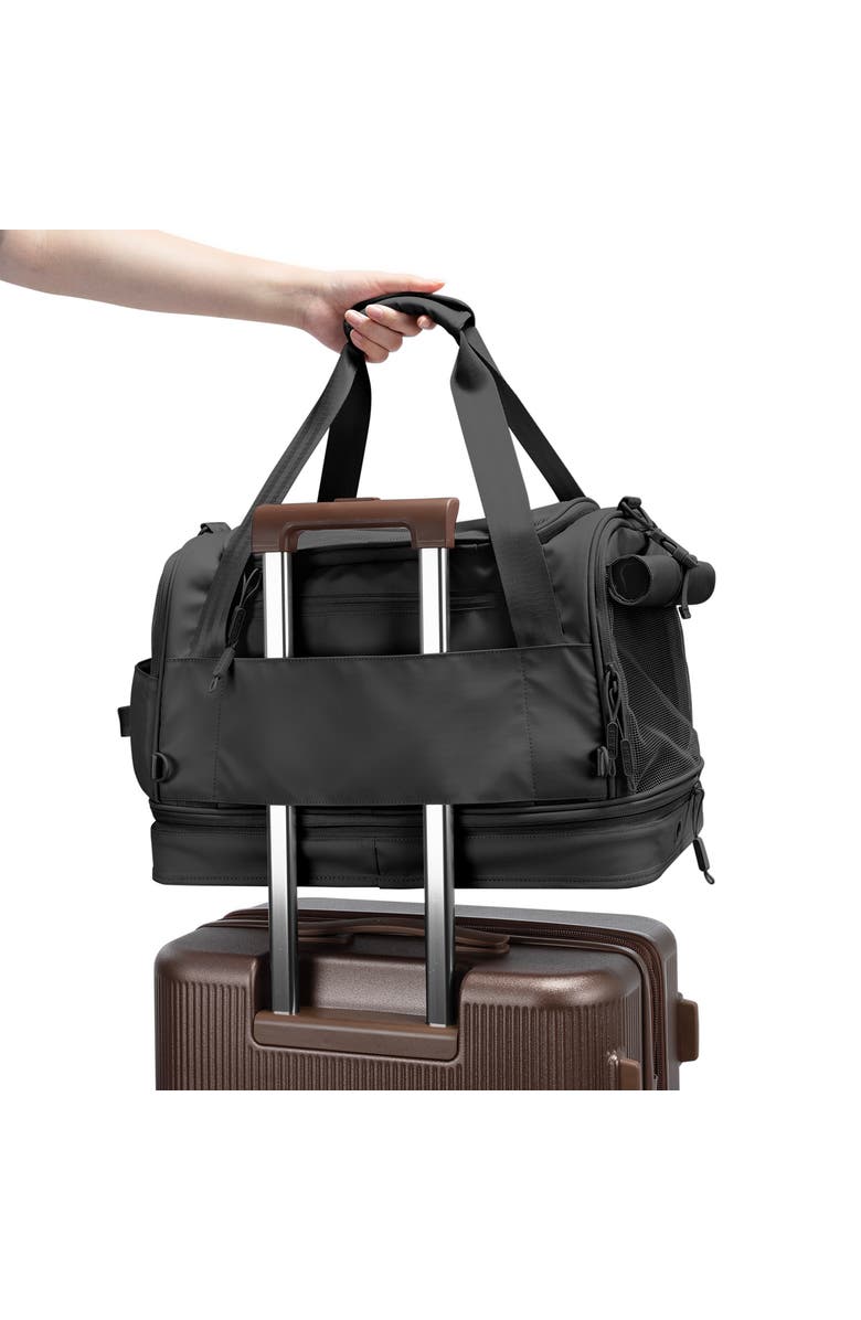 Heys Pawsenger Airline Approved Pet Carrier, Alternate, color, Black