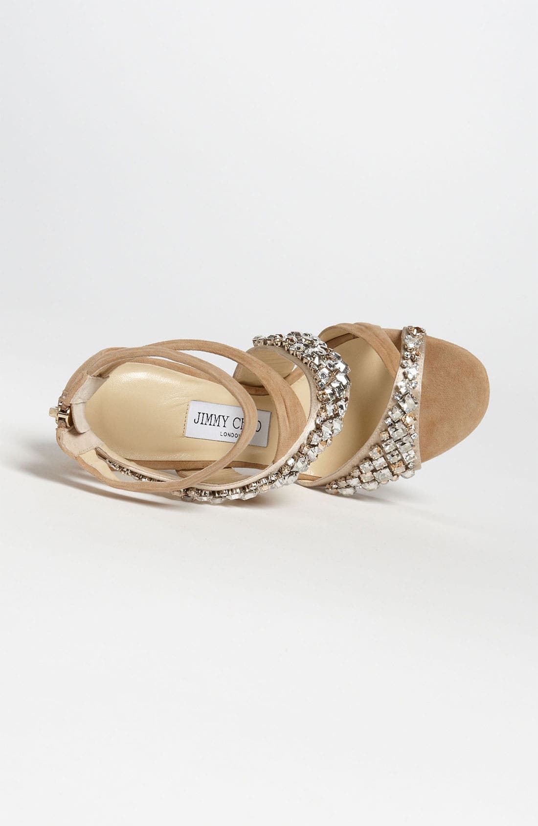 'Kani' Sandal, Alternate, color, NUDE SUEDE