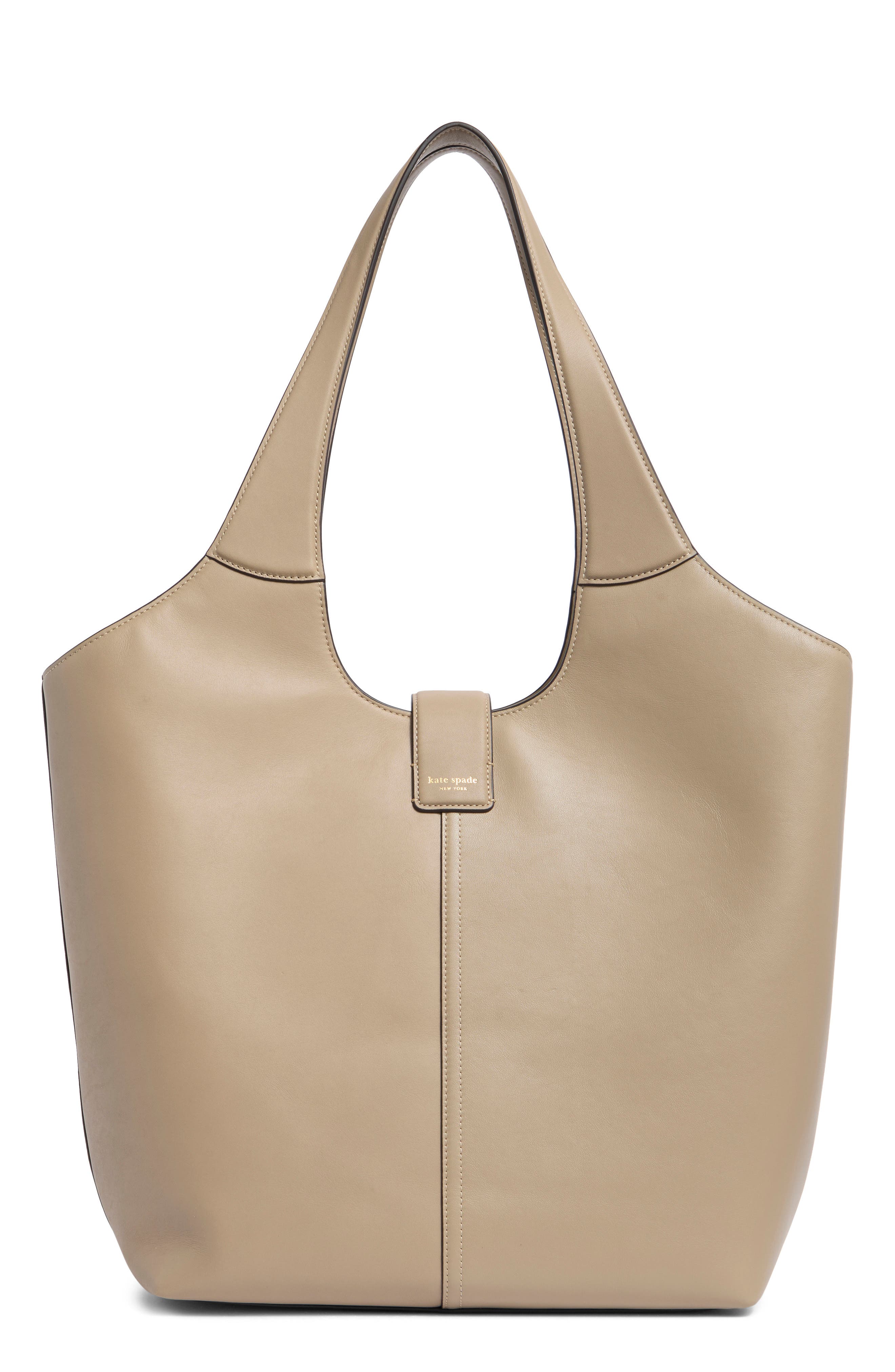 dakota smooth leather tote, Alternate, color, TIMELESS TAUPE
