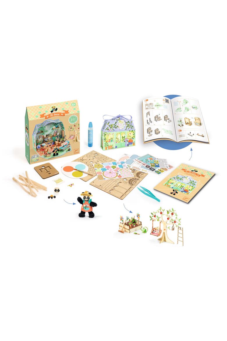 Djeco Kids' DIY Mi House Olive Model Kit | Nordstrom