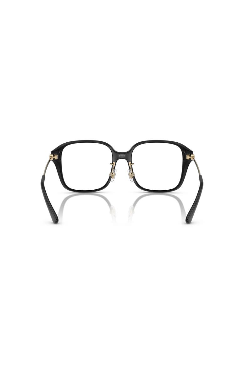 Michael Kors 54mm Square optical glasses, Alternate, color, Black