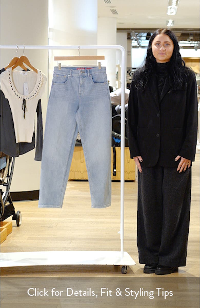 SPANXshape<sup>™</sup> Authentic 360 High Waist '90s Straight Leg Jeans, sales video thumbnail