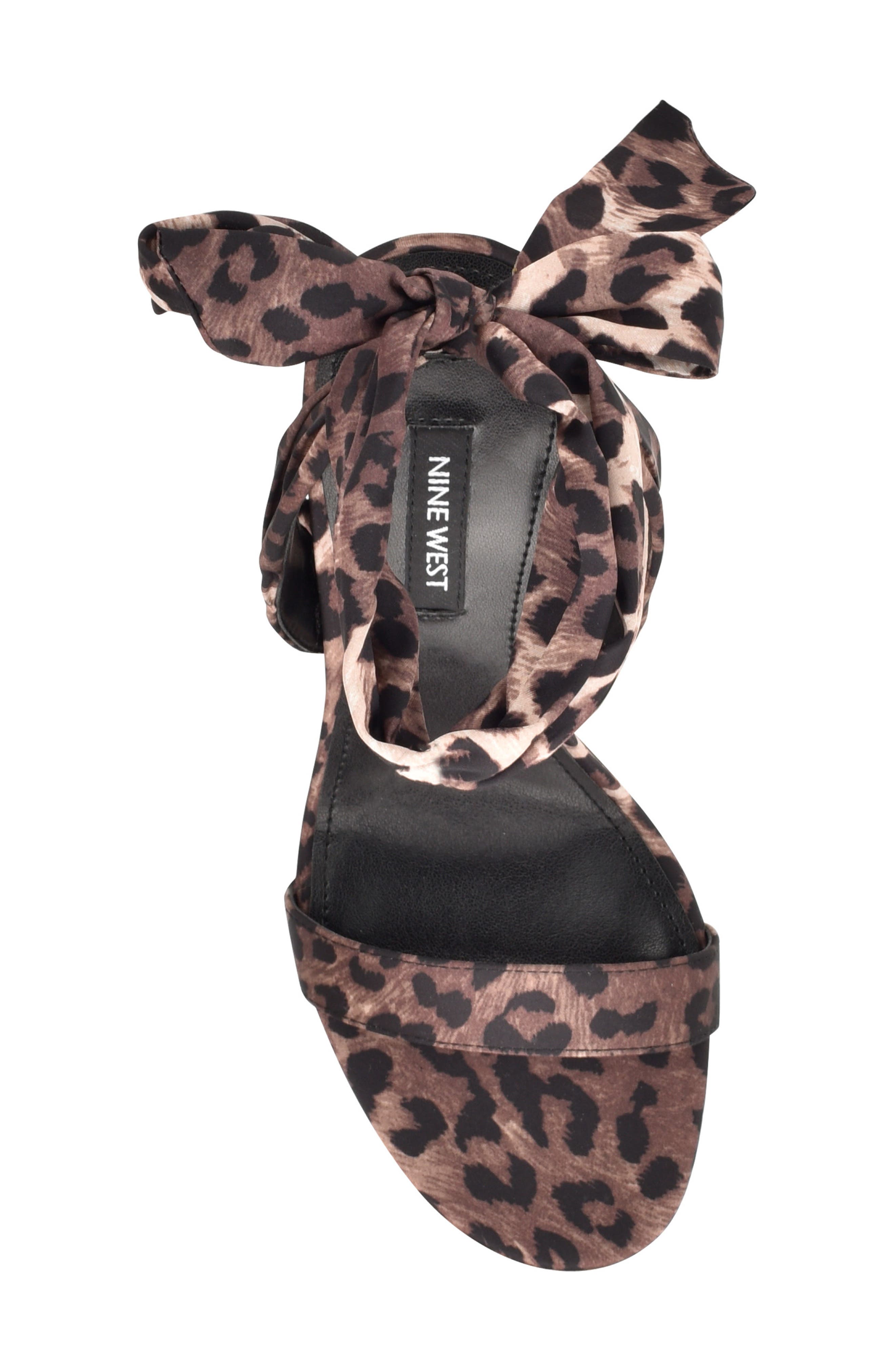 Kelsie Ankle Tie Sandal, Alternate, color, MEDIUM BROWN