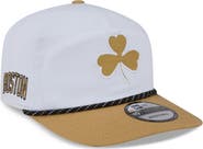 New Era Men's New Era White/Gold Boston Celtics 2025/26 City Edition 19TWENTY Adjustable Hat