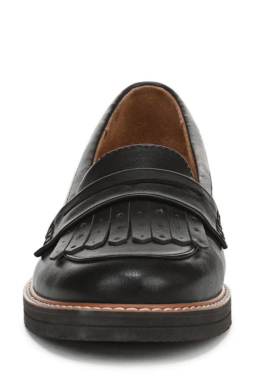 Naturalizer Pacey Kiltie Fringe Loafer In Black