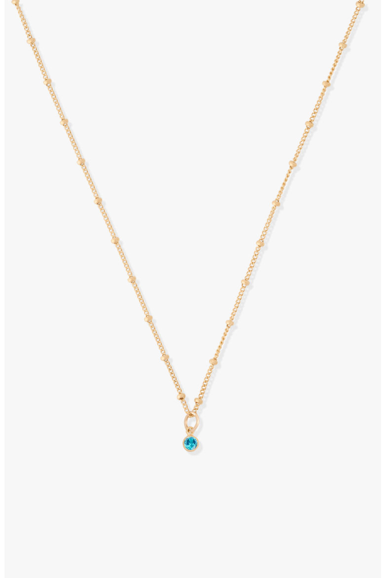 Birthstone 14k Gold Filled Necklace, Main, color, Gold September