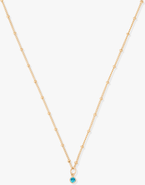 CUFFED BY NANO Birthstone 14k Gold Filled Necklace