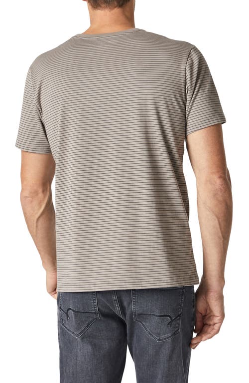 MAVI JEANS MAVI JEANS STRIPE COTTON POCKET T-SHIRT