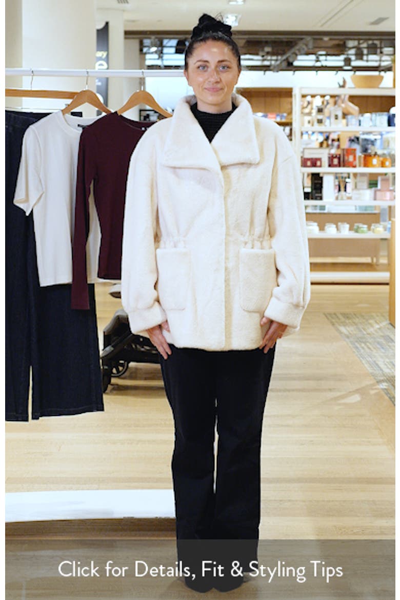 Faux Fur Short Coat video