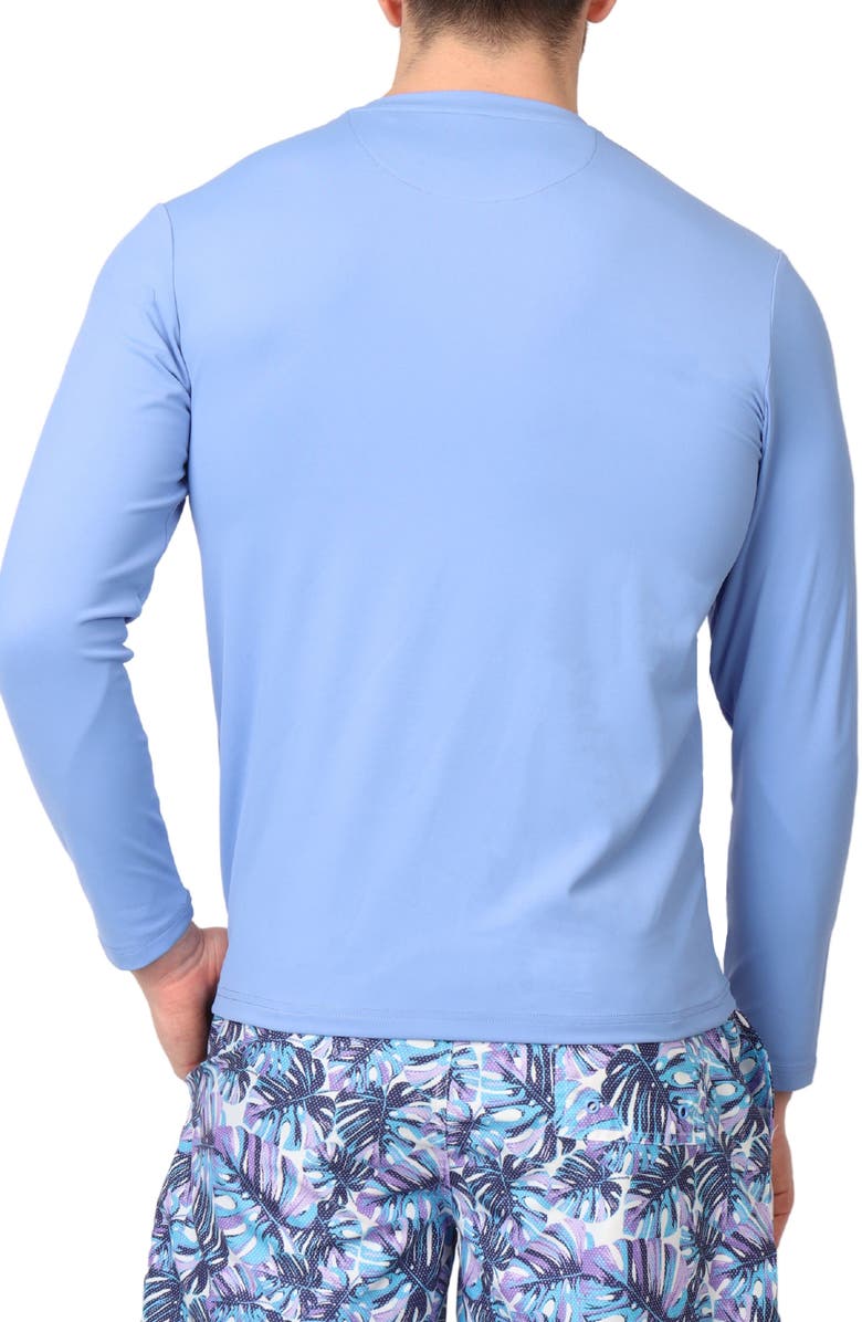 TailorByrd Long Sleeve Rashguard, Alternate, color, Peri Blue