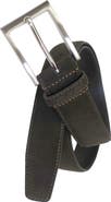 Brooks Brothers Suede Leather Feather Edge Belt