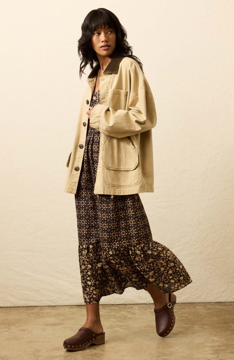 Faherty Sunbeam Organic Cotton Sundress, Alternate, color, 