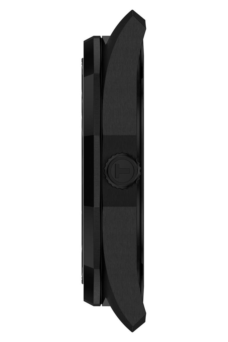 PRC 100 Solar Quartz Bracelet Watch, 39mm, Alternate, color, BLACK
