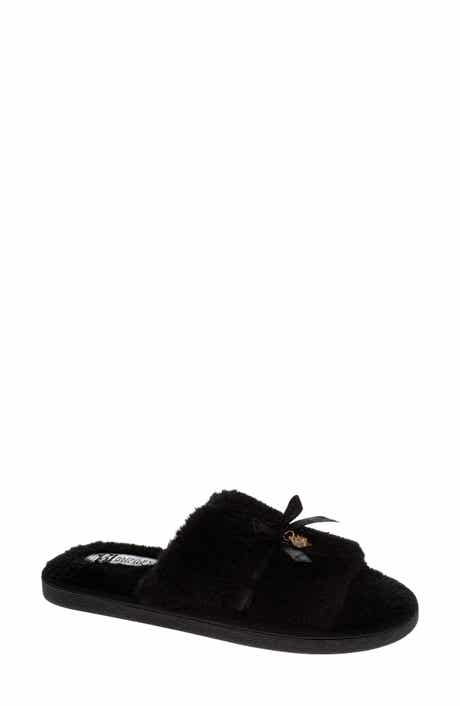 BADGLEY MISCHKA Faux Fur Slide Slipper