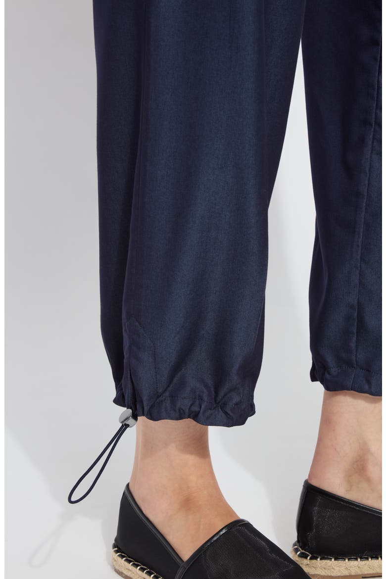 Monique Tailored Crop Cargo Pants, Alternate, color, SOLID INDIGO