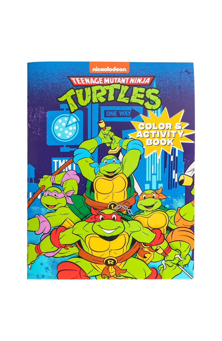Inkology Color Activity Set, Teenage Mutant Ninja Turtles Coloring Book, Kids 5+, Alternate, color, Multicolored