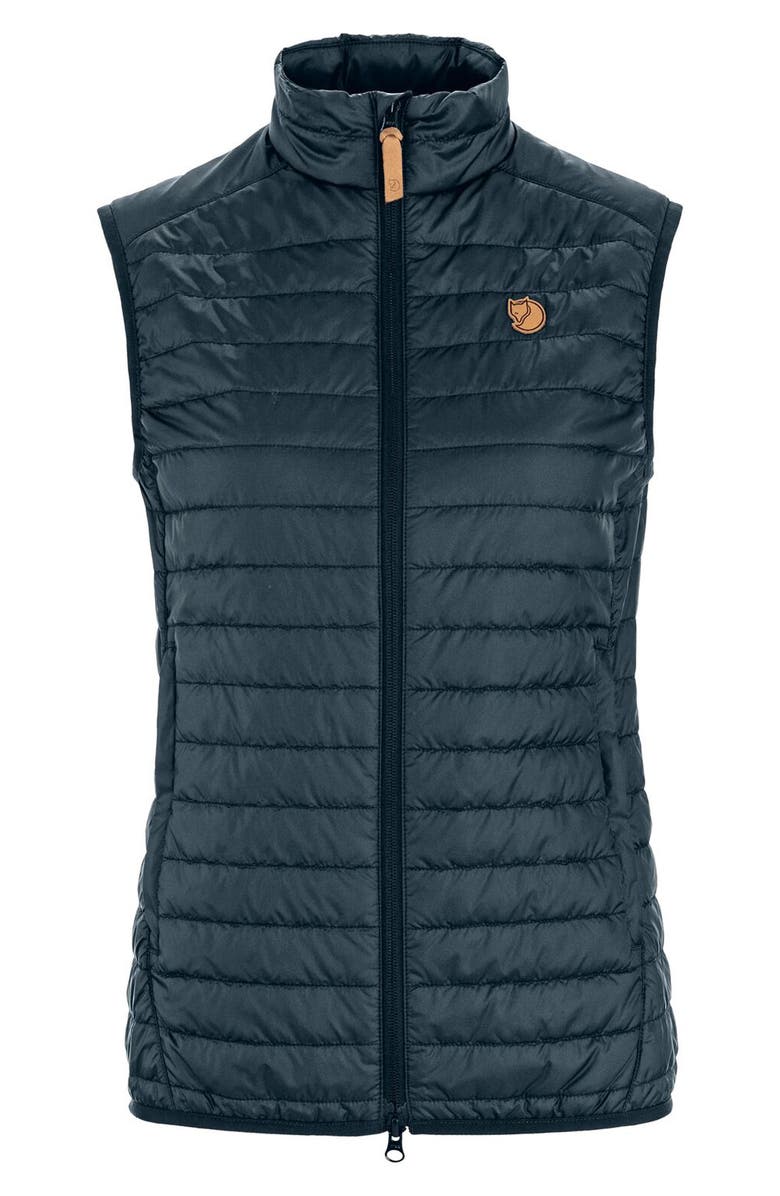 Fjällräven 'Abisko' Insulated Vest, Main, color, Navy
