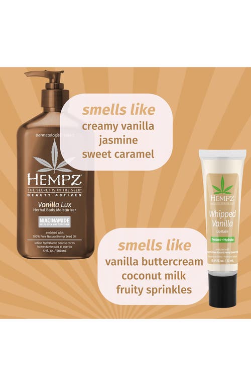 Hempz Winter Hydration Gift Set In Transparent