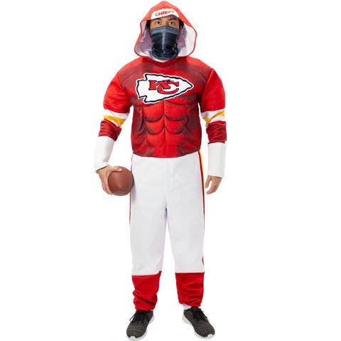 Men's Red Kansas City Chiefs Game Day Costume