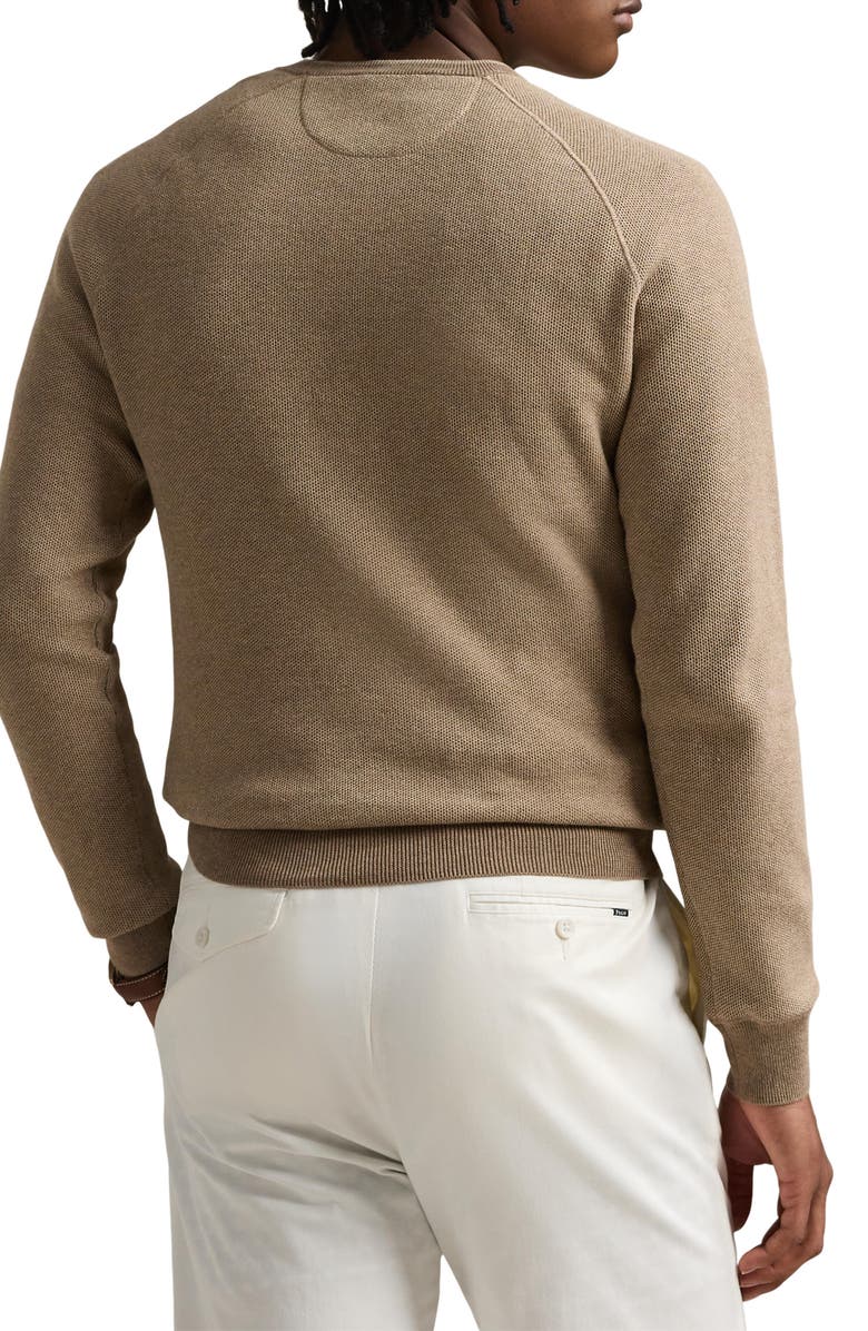 Polo Ralph Lauren Textured Cotton Crewneck Sweater, Alternate, color, 
