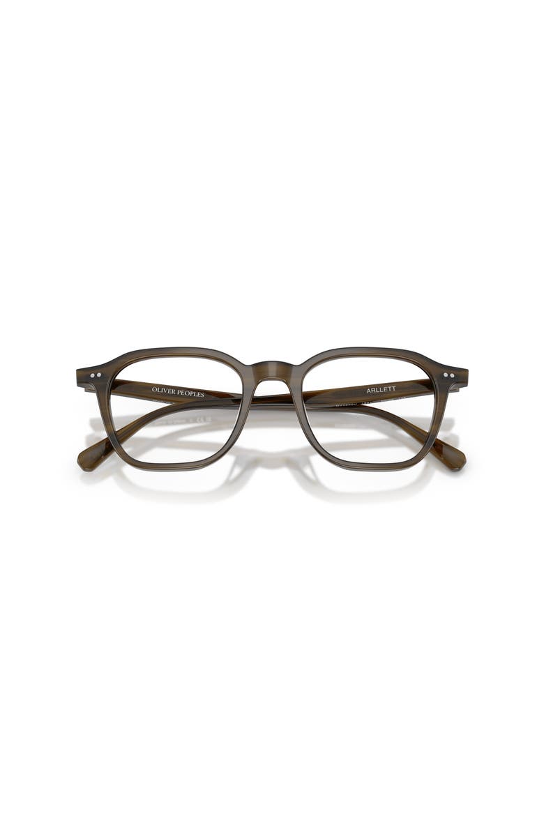 50mm Square optical glasses, Alternate, color, Green