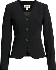 Open Edit Curator V Neck Blazer