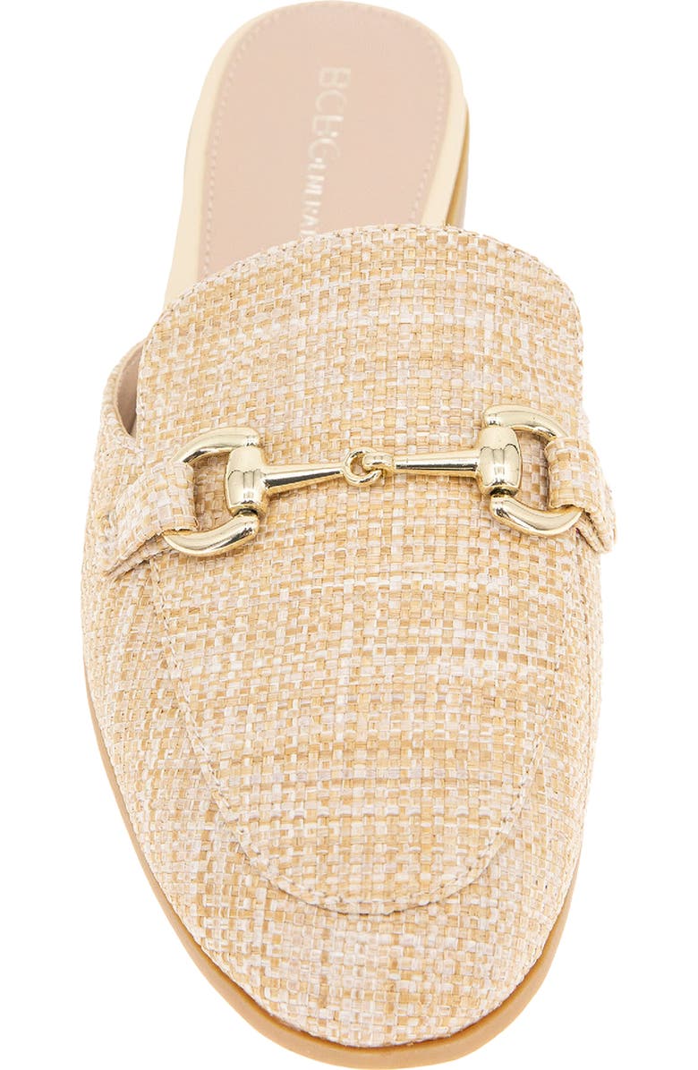 BCBGeneration Zorie Bit Mule, Alternate, color, Natural Raffia